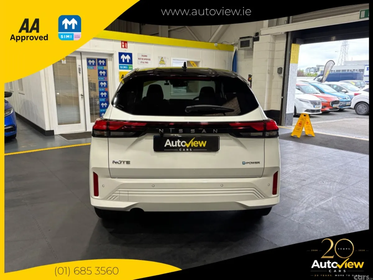 Nissan Note Hatchback, Petrol Hybrid, 2024, White
