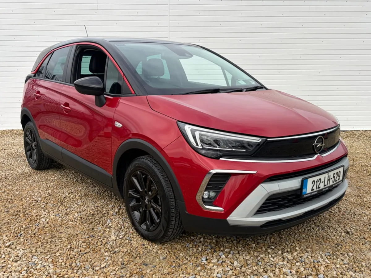Opel Crossland MPV, Petrol, 2021, Red