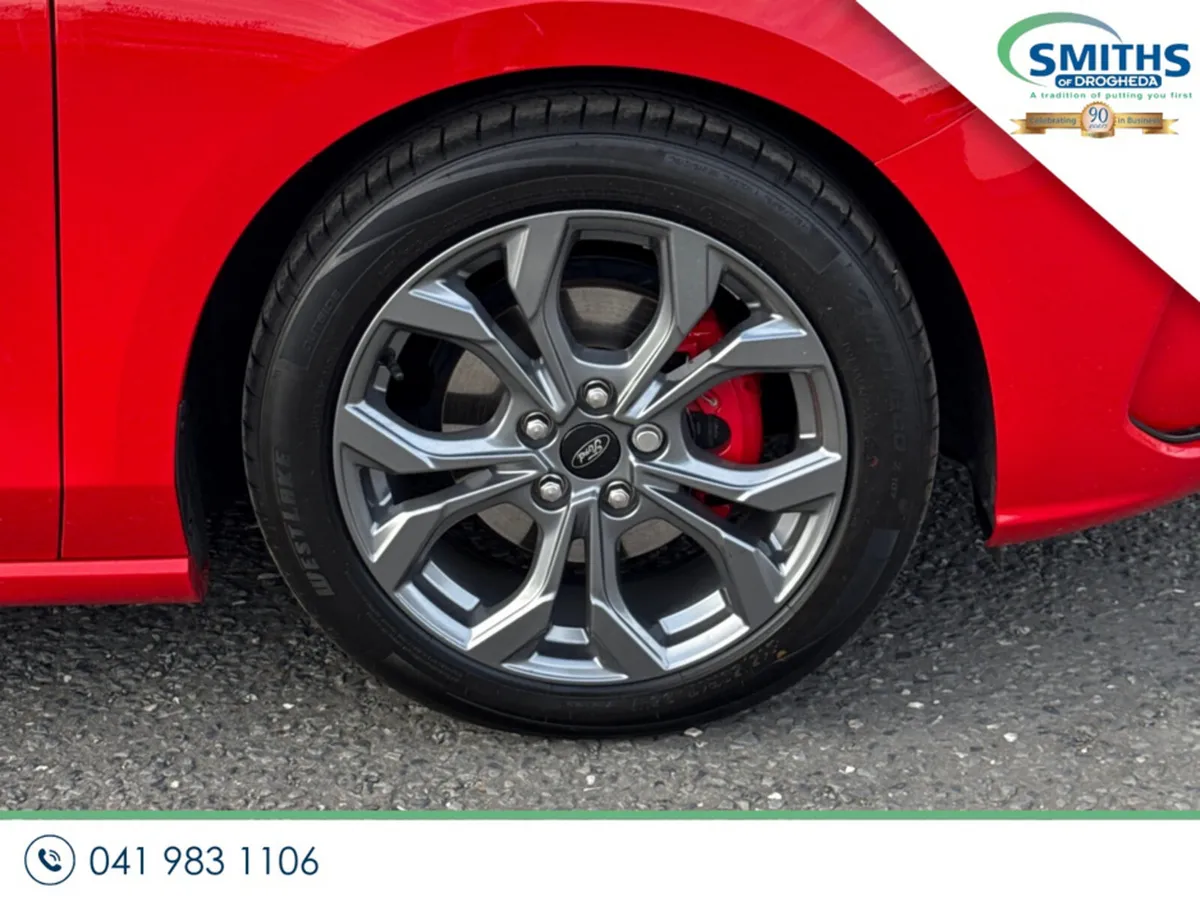 Ford Focus Hatchback, Petrol Hybrid, 2025, Red