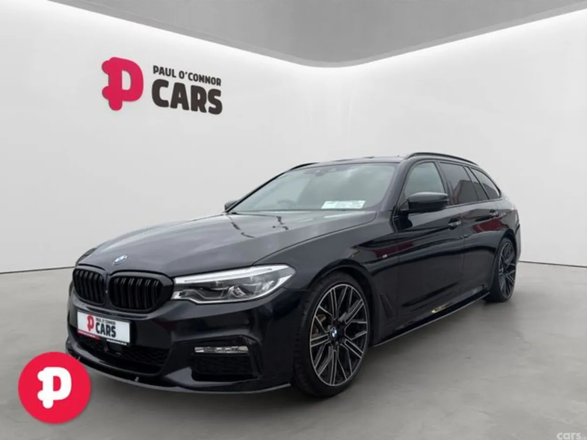 BMW 5-Series Estate, Diesel, 2018, Black