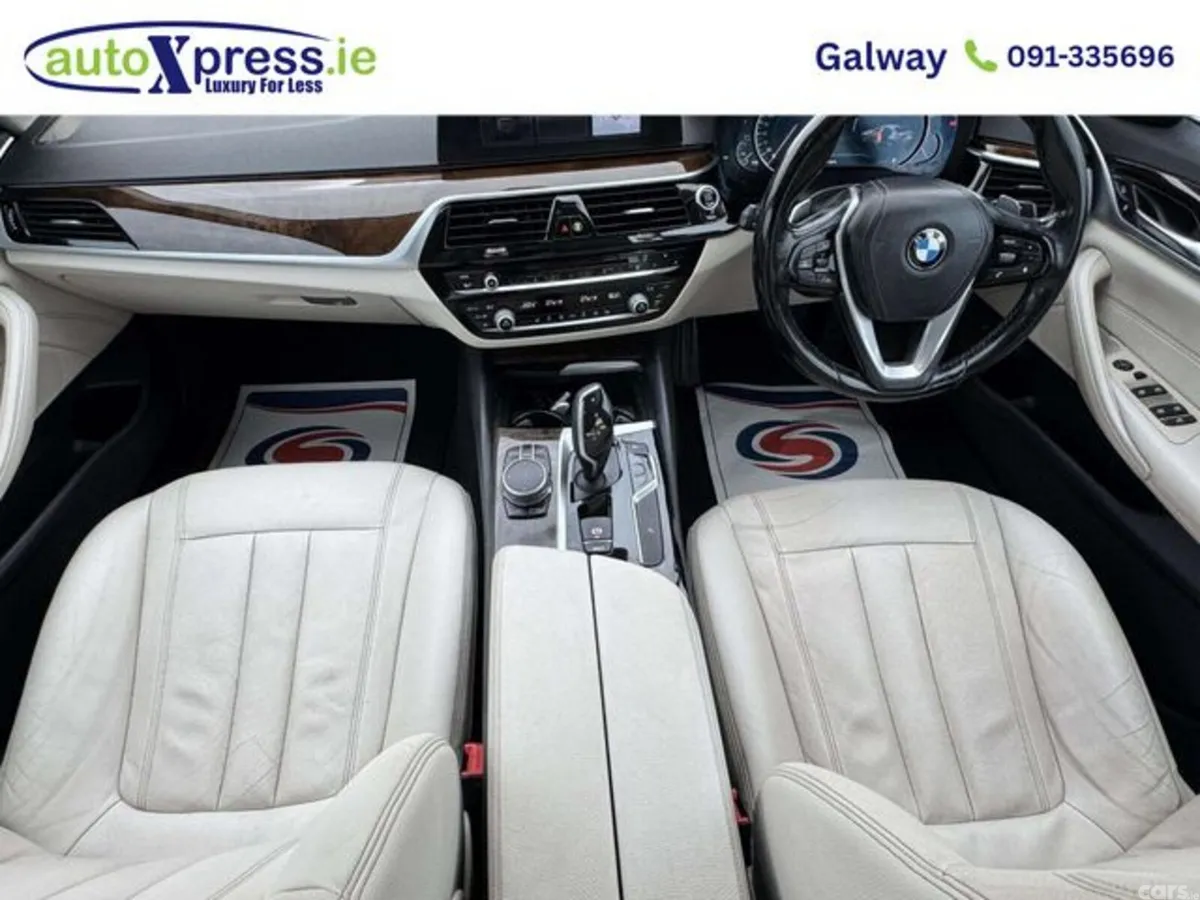 BMW 5-Series Saloon, Diesel, 2017, Blue