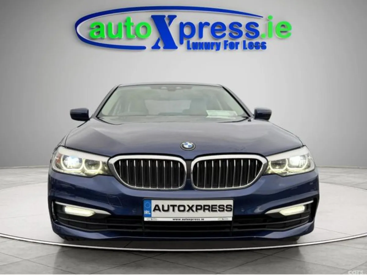 BMW 5-Series Saloon, Diesel, 2017, Blue