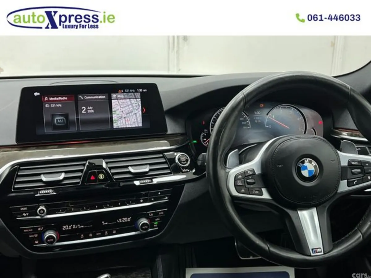 BMW 5-Series Saloon, Diesel, 2019, White