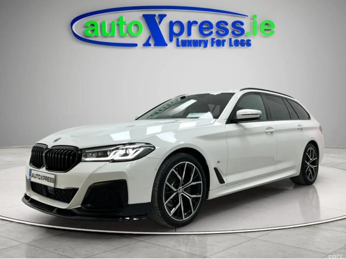 BMW 5-Series Estate, Diesel, 2022, White