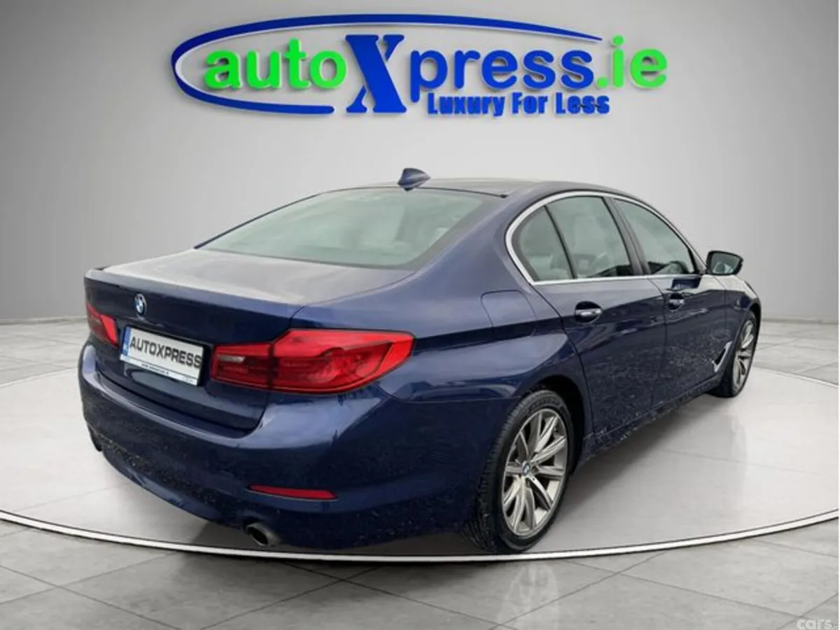 BMW 5-Series Saloon, Diesel, 2017, Blue