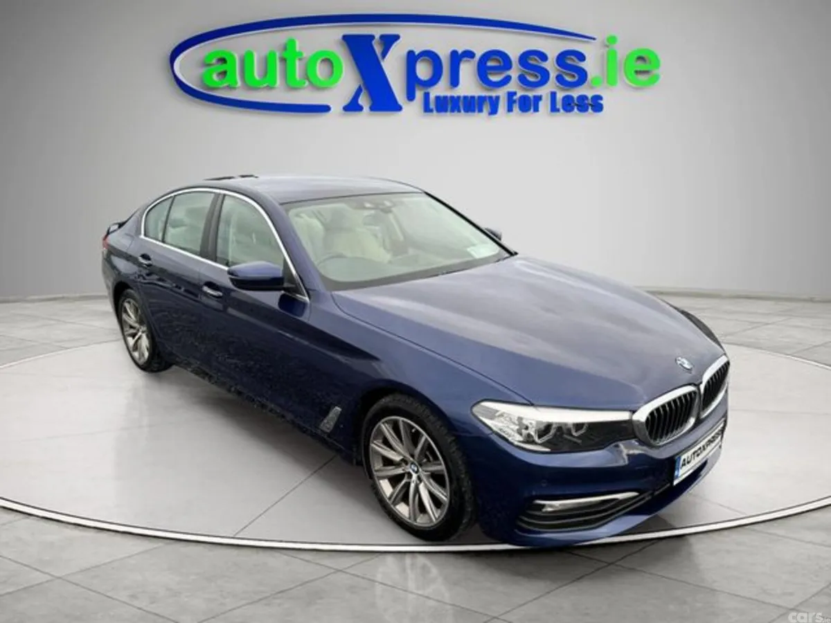 BMW 5-Series Saloon, Diesel, 2017, Blue