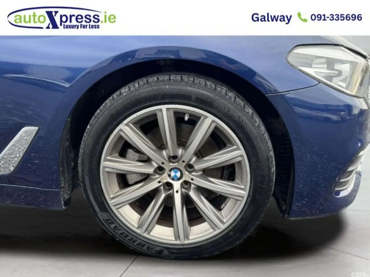 BMW 5-Series Saloon, Diesel, 2017, Blue