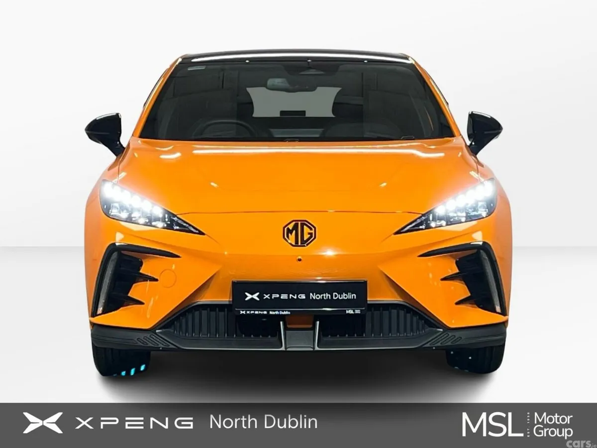 MG MG4 Hatchback, Electric, 2023, Orange