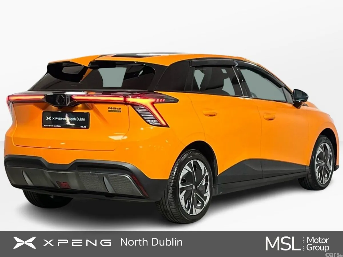 MG MG4 Hatchback, Electric, 2023, Orange