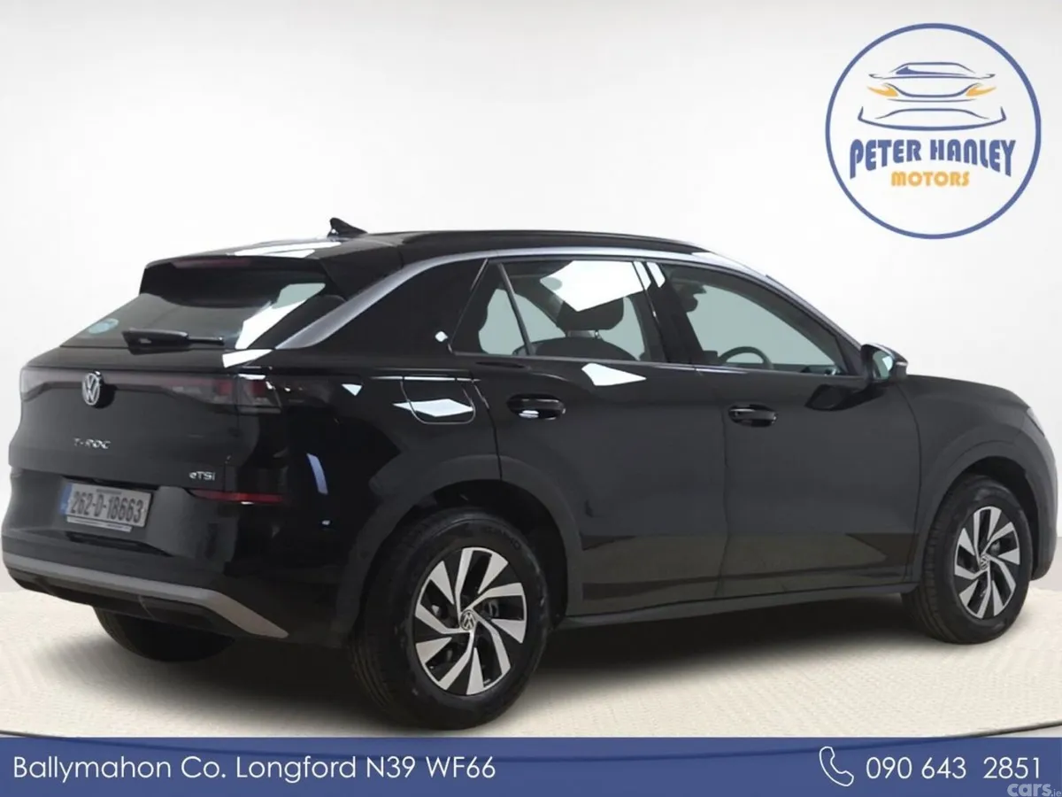 Volkswagen T-Roc SUV, Petrol, 2026, Black