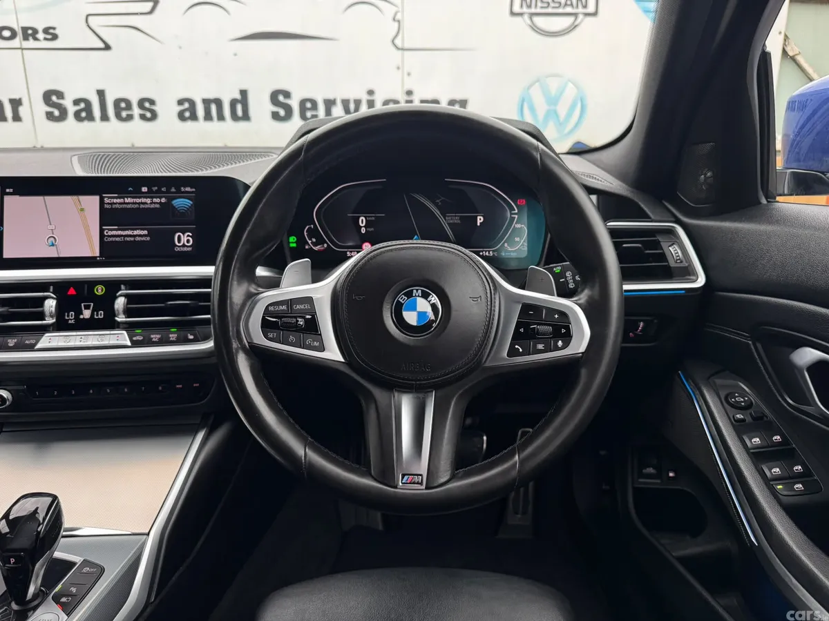BMW 3-Series Estate, Petrol Plug-in Hybrid, 2021, Blue