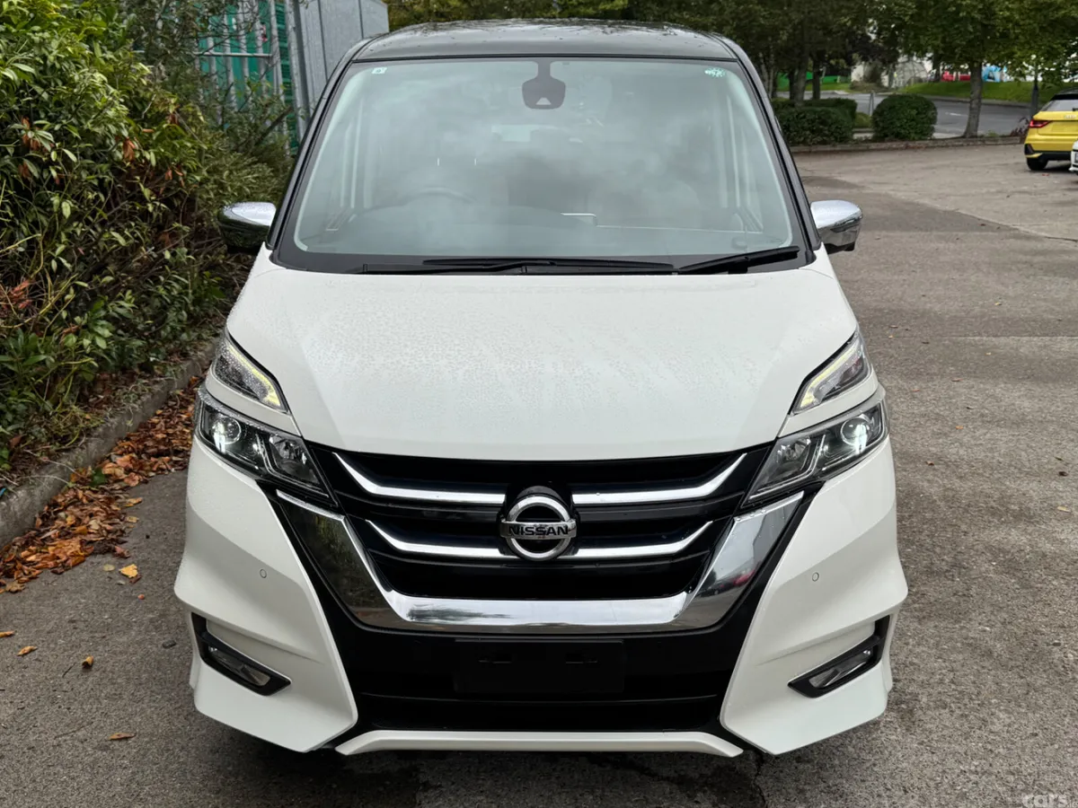 Nissan Serena MPV, Petrol Hybrid, 2017, White