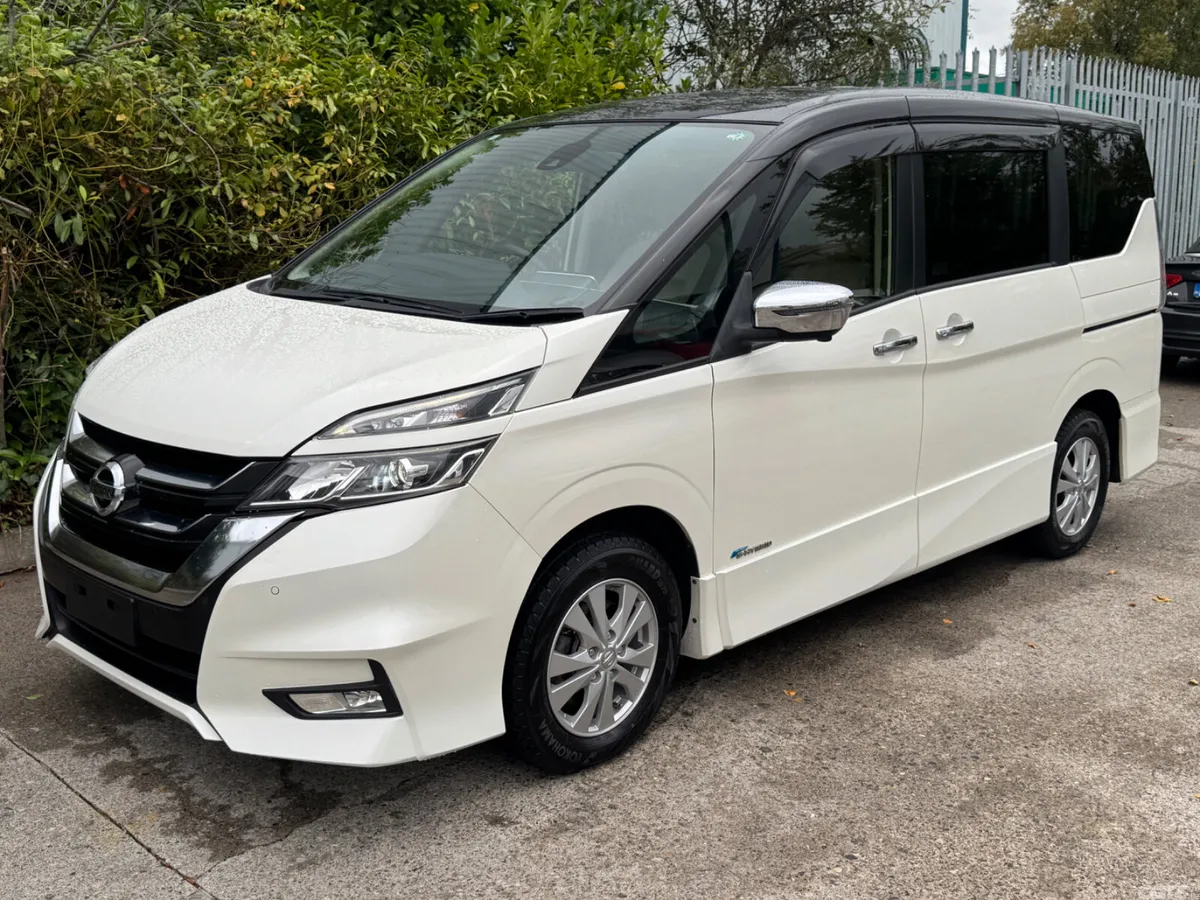 Nissan Serena MPV, Petrol Hybrid, 2017, White