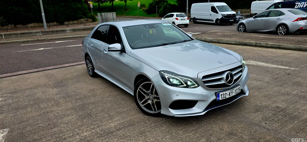 Mercedes-Benz E-Class Saloon, Diesel Hybrid, 2013, Silver