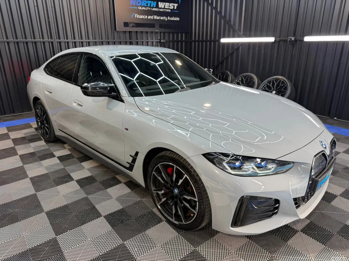 BMW i4 Coupe, Electric, 2023, Grey