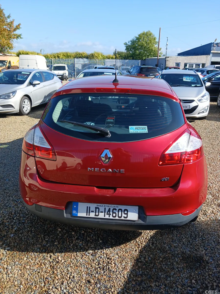Renault Megane Hatchback, Diesel, 2011, Red