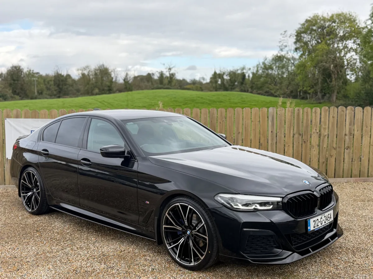 BMW 5-Series Saloon, Diesel, 2021, Black