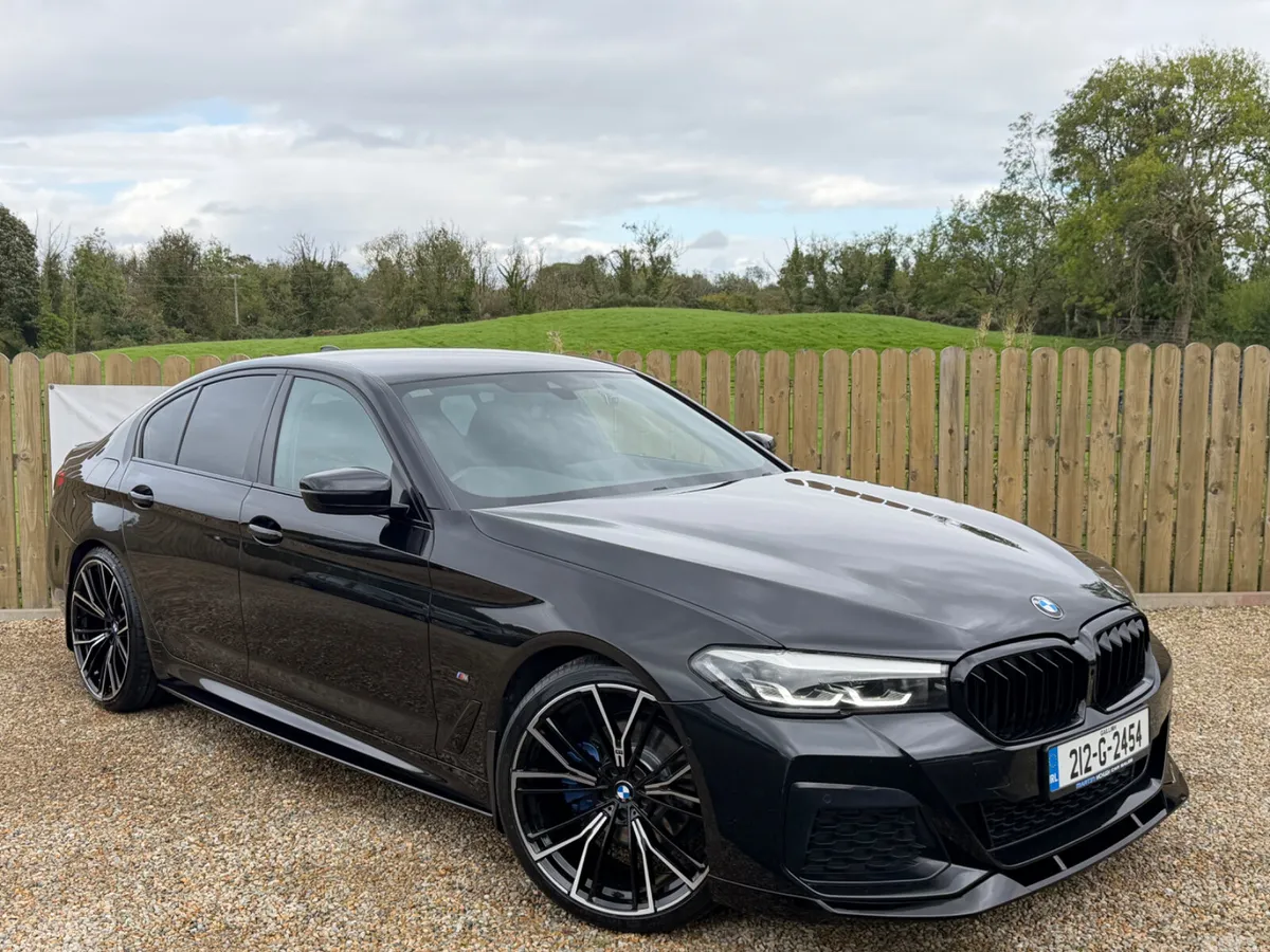 BMW 5-Series Saloon, Diesel, 2021, Black