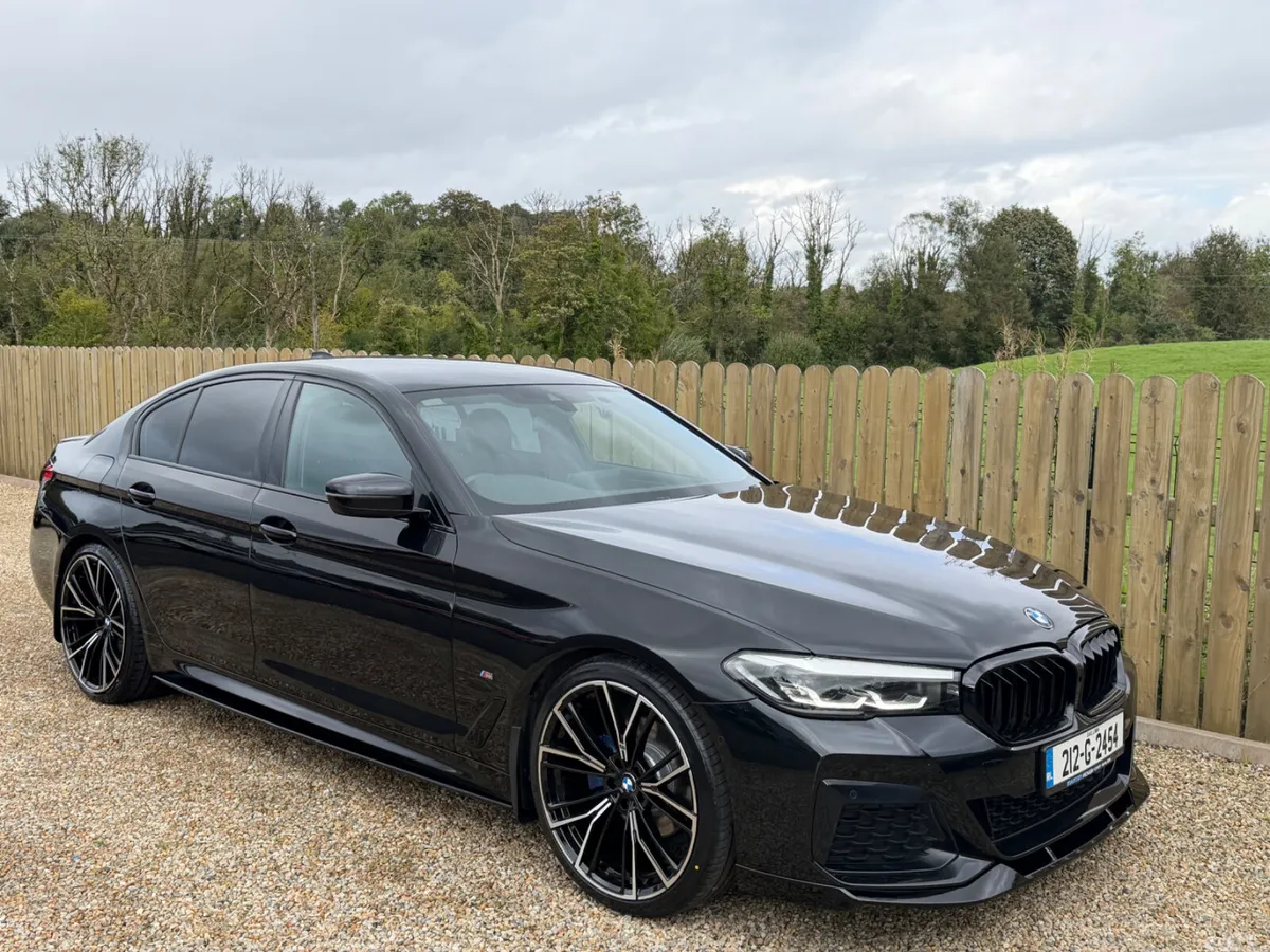 BMW 5-Series Saloon, Diesel, 2021, Black