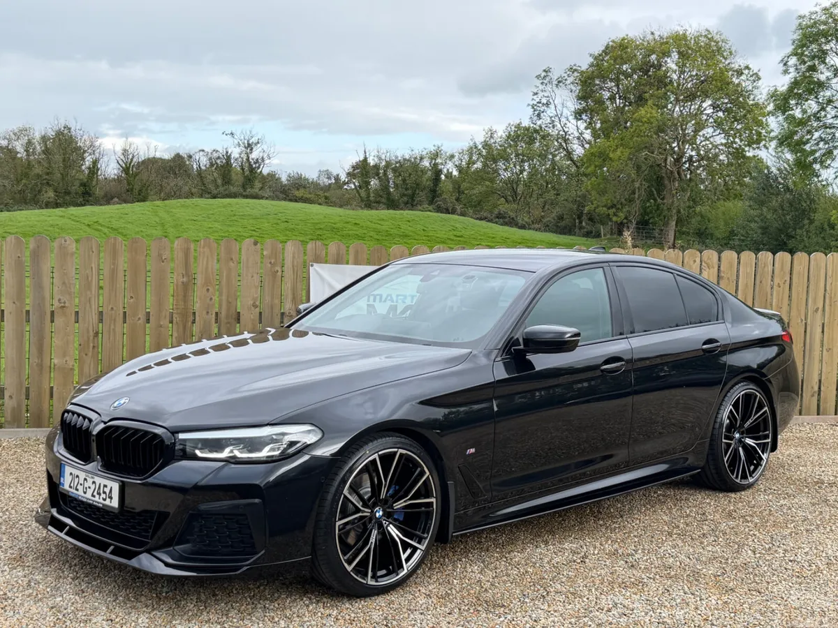 BMW 5-Series Saloon, Diesel, 2021, Black