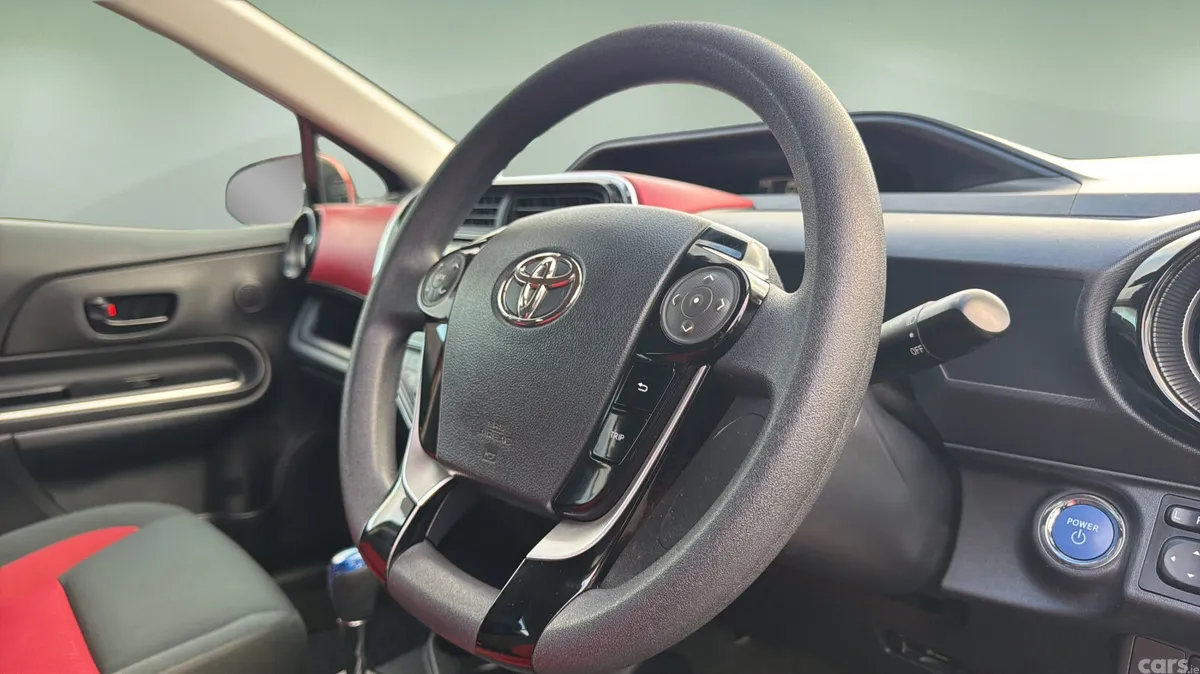 Toyota Aqua Hatchback, Petrol Hybrid, 2017, Red