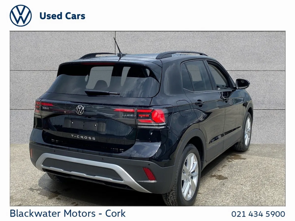 Volkswagen T-Cross SUV, Petrol, 2026, Black