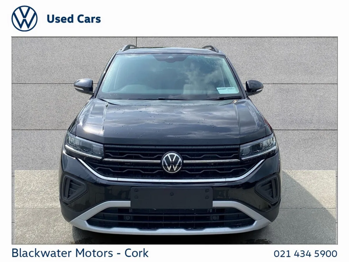 Volkswagen T-Cross SUV, Petrol, 2026, Black