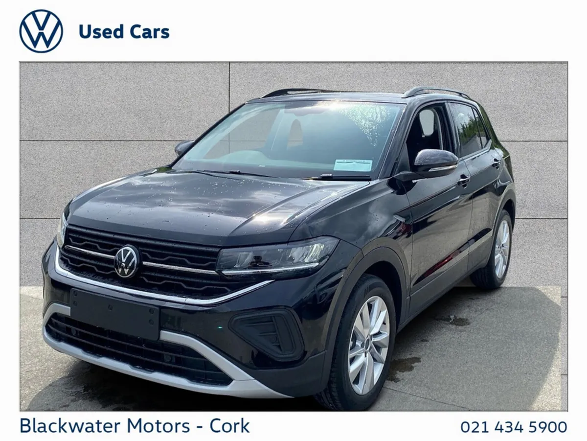 Volkswagen T-Cross SUV, Petrol, 2026, Black