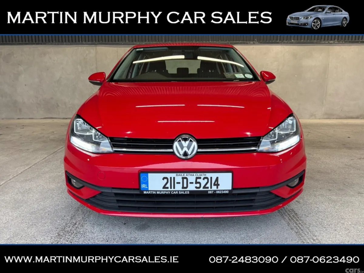 Volkswagen Golf Hatchback, Diesel, 2021, Red