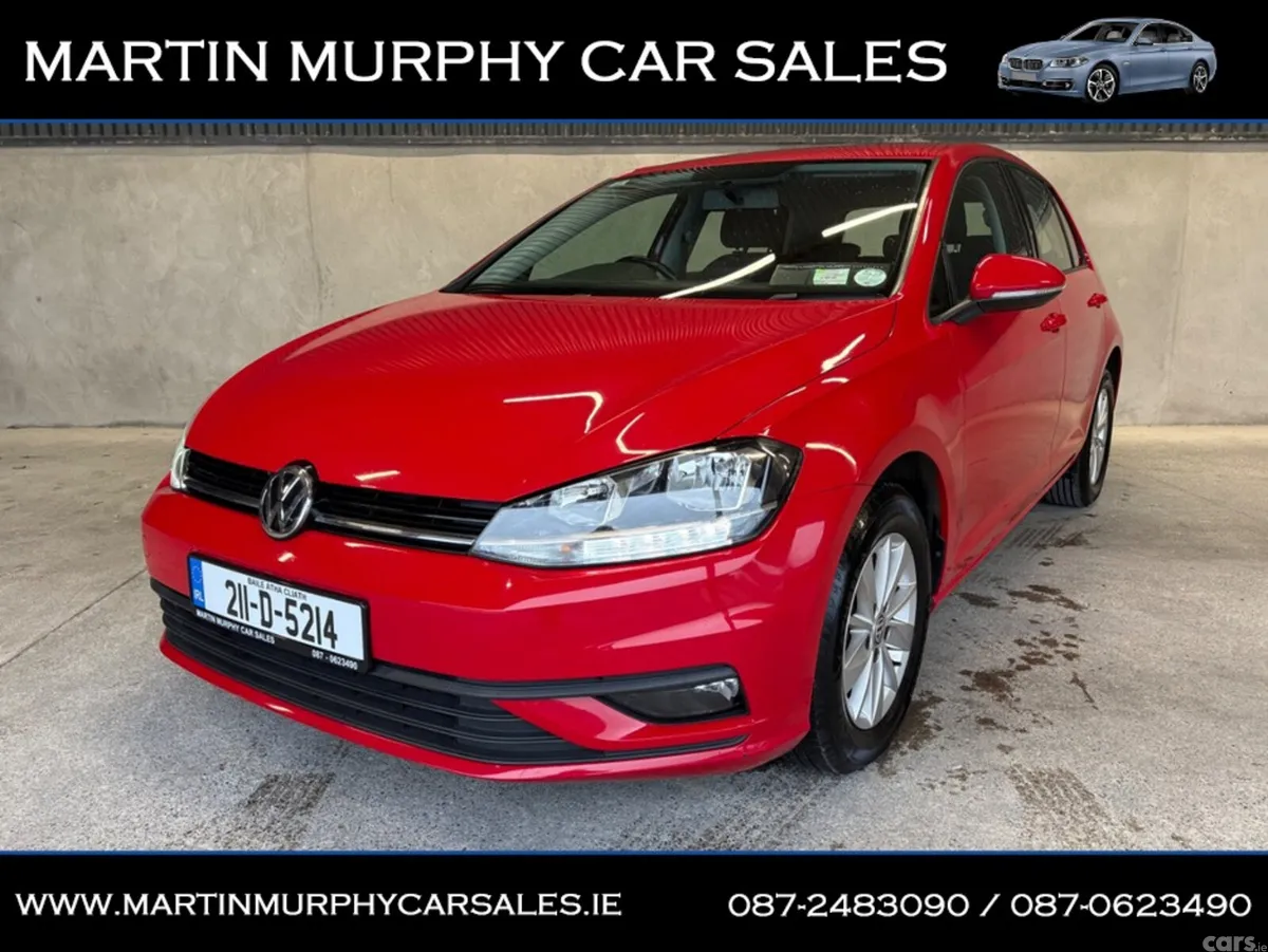 Volkswagen Golf Hatchback, Diesel, 2021, Red