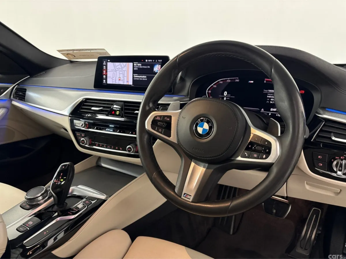 BMW 5-Series Saloon, Diesel, 2020, Black