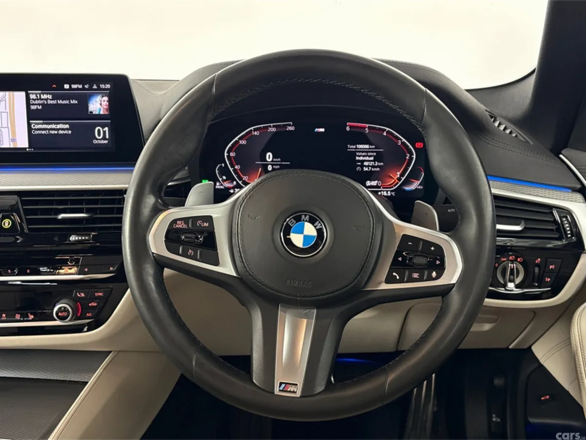 BMW 5-Series Saloon, Diesel, 2020, Black