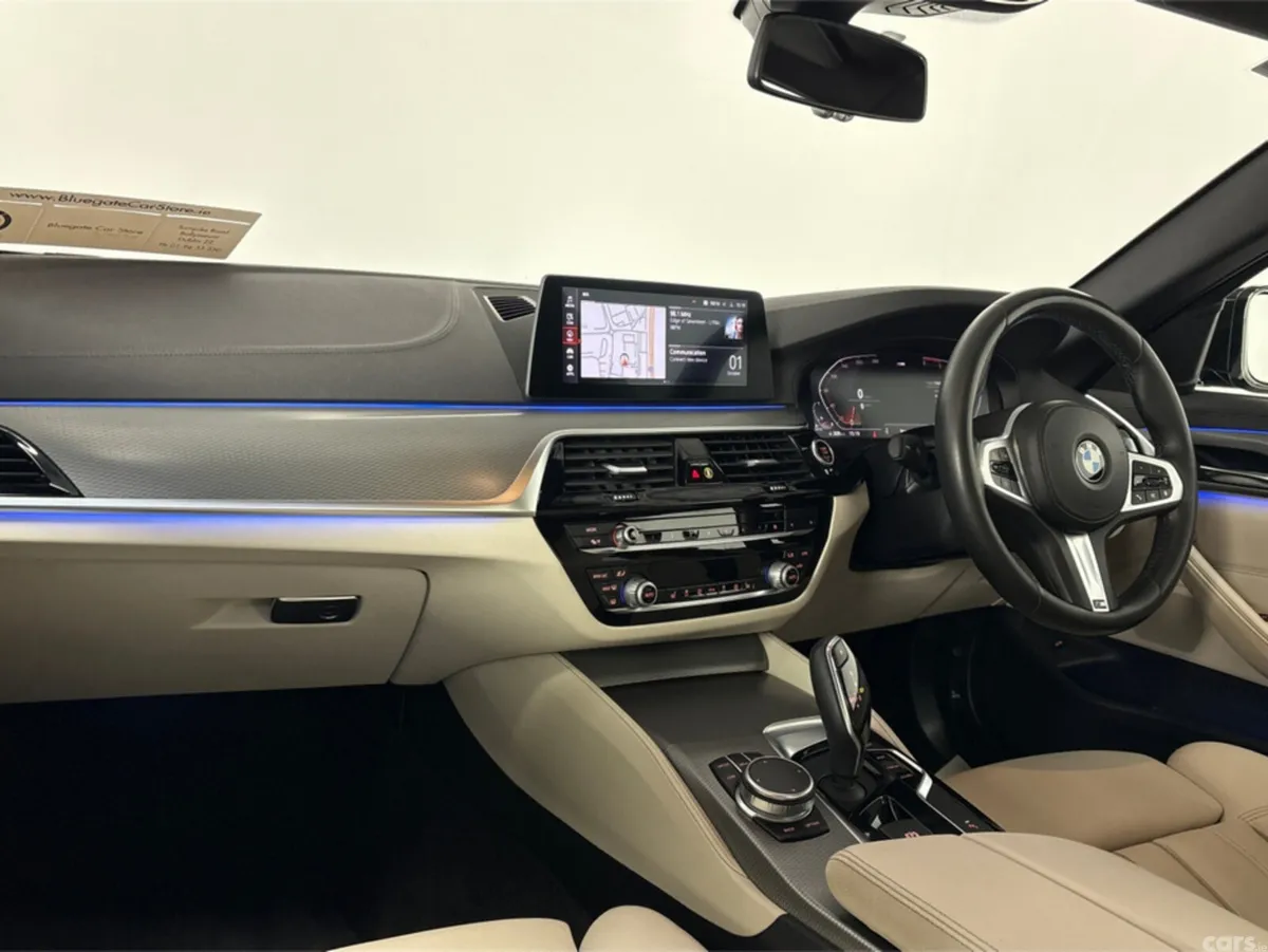BMW 5-Series Saloon, Diesel, 2020, Black