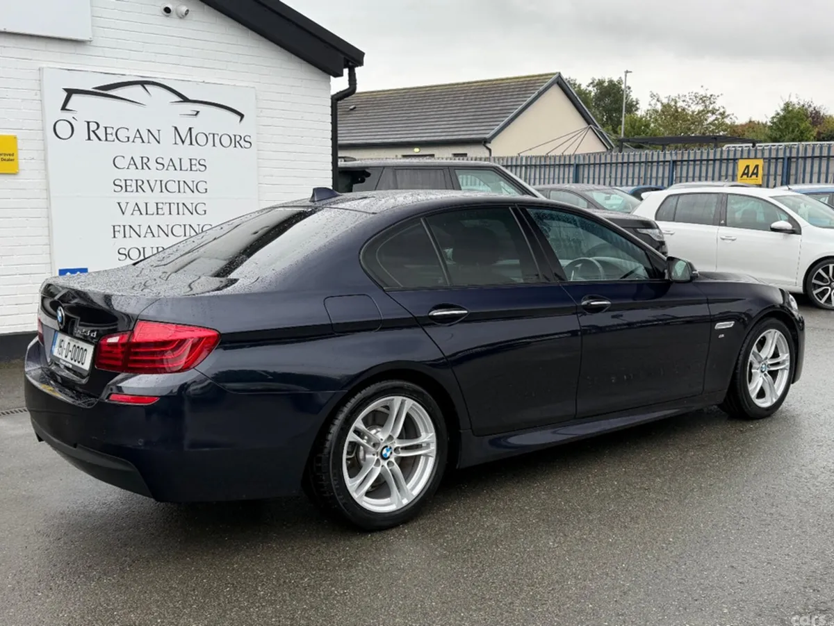 BMW 5-Series Saloon, Diesel, 2015, Black