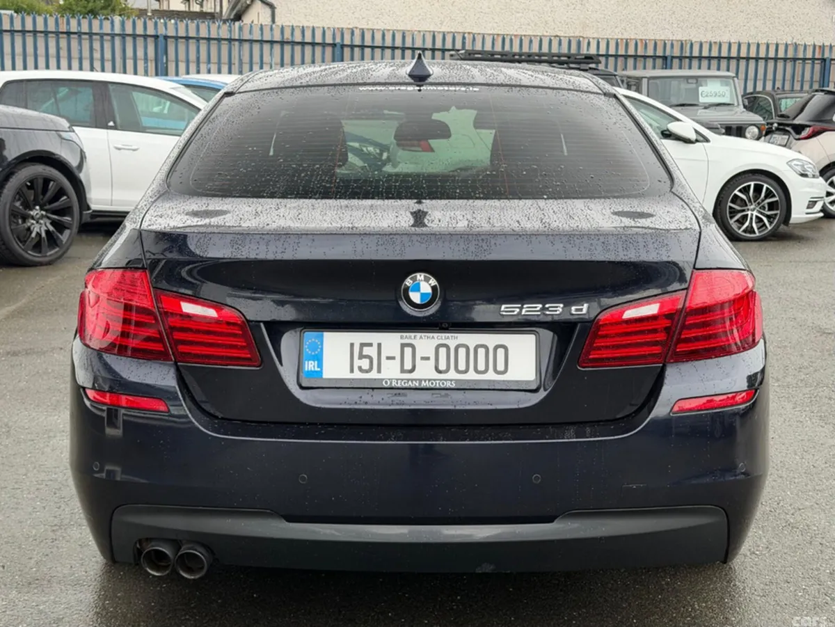 BMW 5-Series Saloon, Diesel, 2015, Black