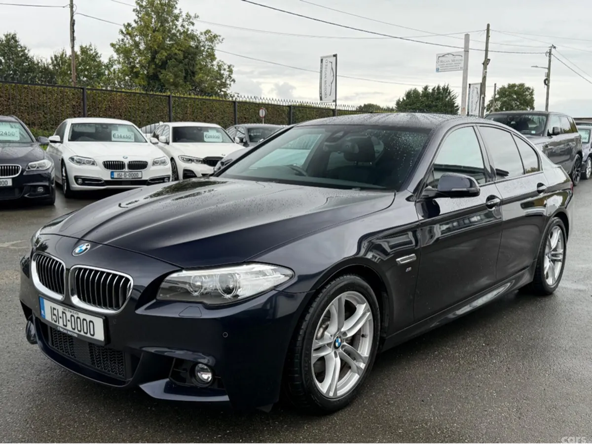 BMW 5-Series Saloon, Diesel, 2015, Black
