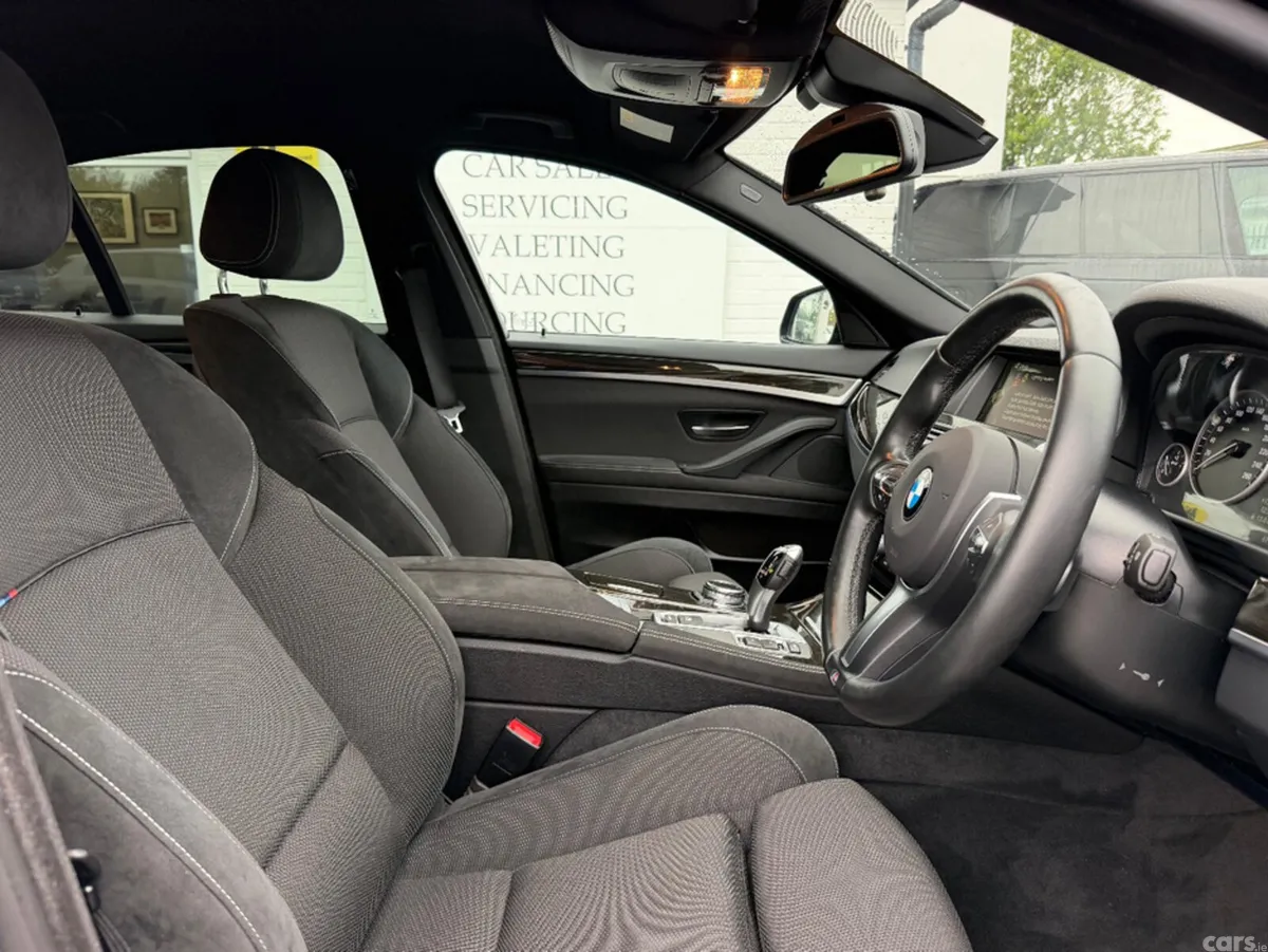 BMW 5-Series Saloon, Diesel, 2015, Black