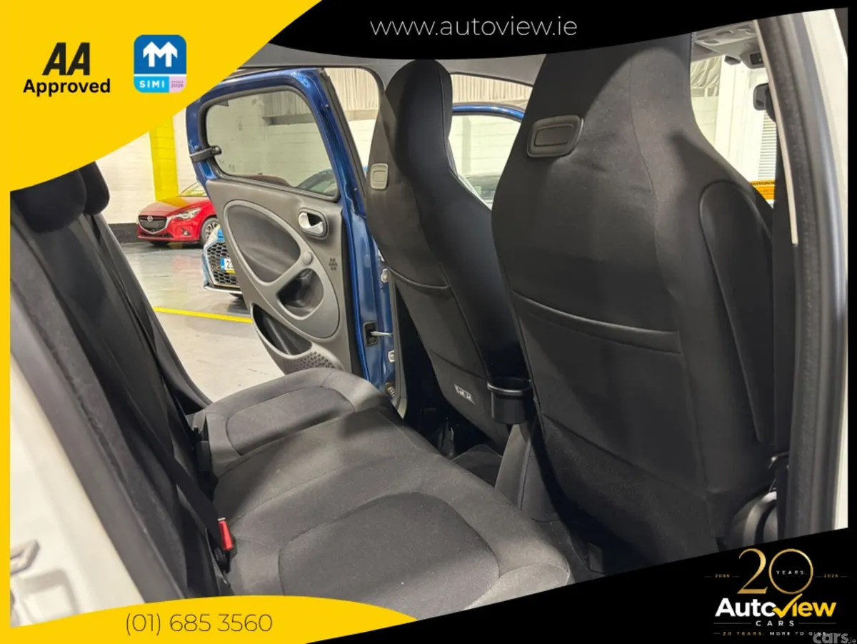 Smart Forfour Hatchback, Petrol, 2017, Blue