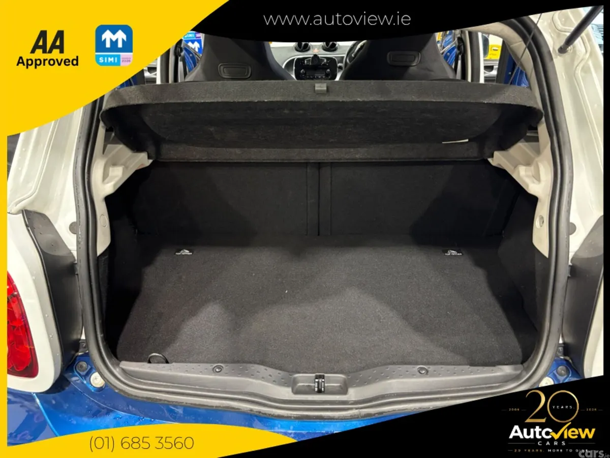Smart Forfour Hatchback, Petrol, 2017, Blue