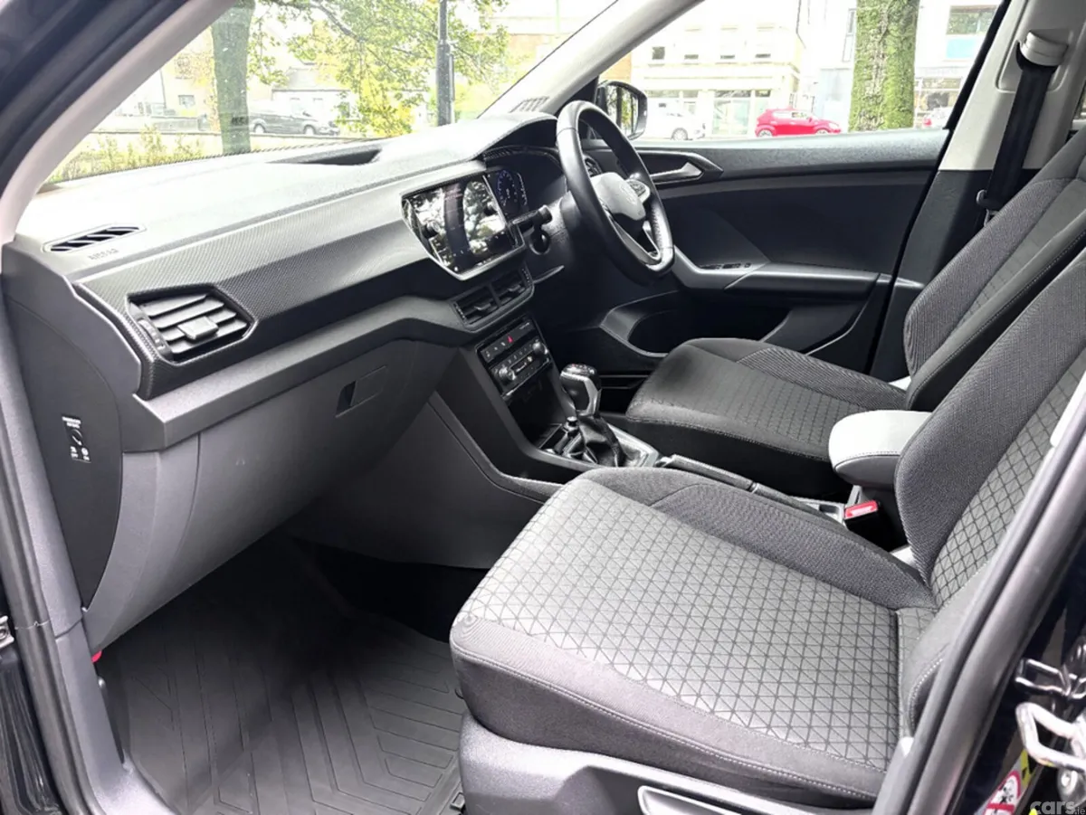 Volkswagen T-Cross Hatchback, Petrol, 2021, Black