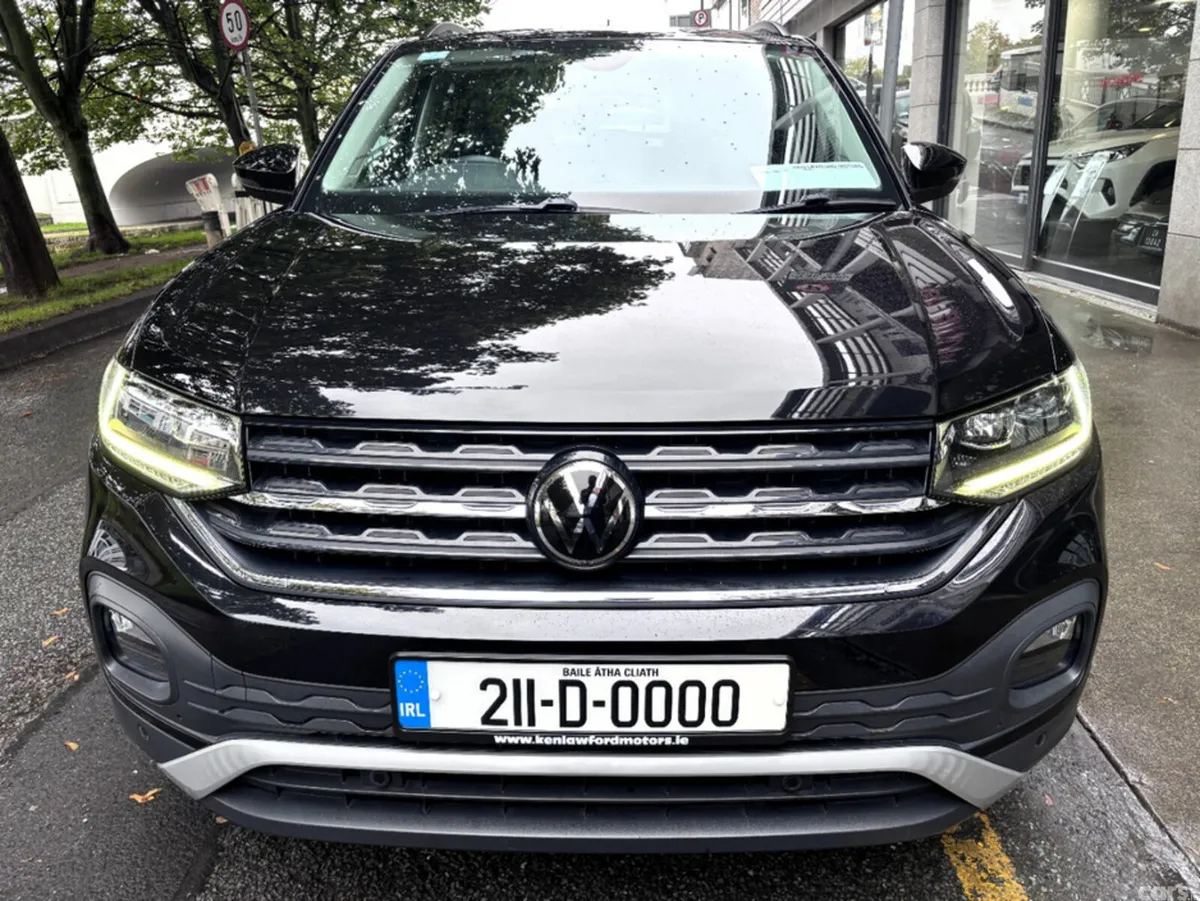 Volkswagen T-Cross Hatchback, Petrol, 2021, Black