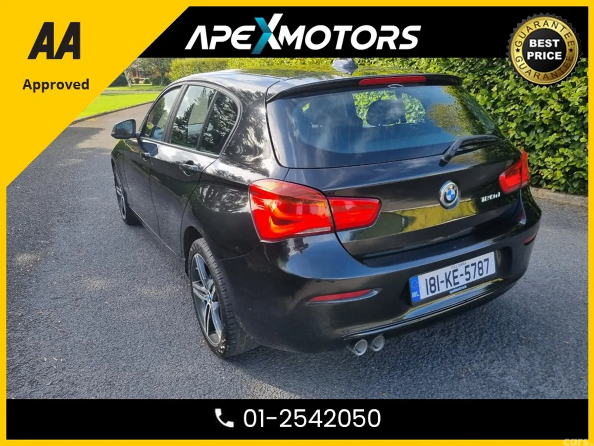 BMW 1-Series Hatchback, Diesel, 2018, Black
