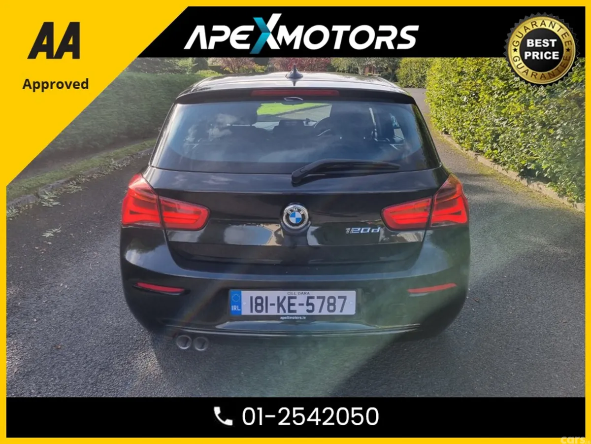 BMW 1-Series Hatchback, Diesel, 2018, Black