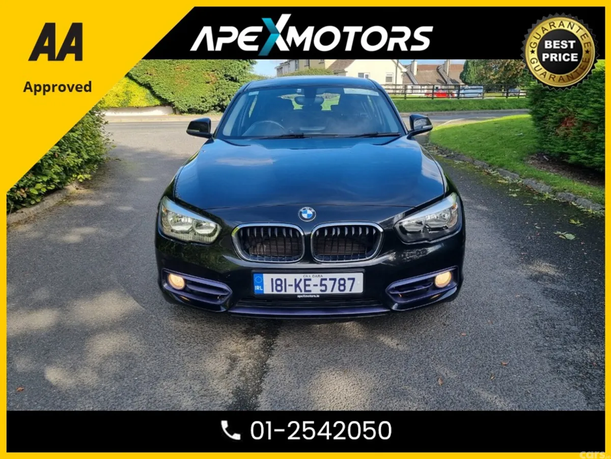 BMW 1-Series Hatchback, Diesel, 2018, Black