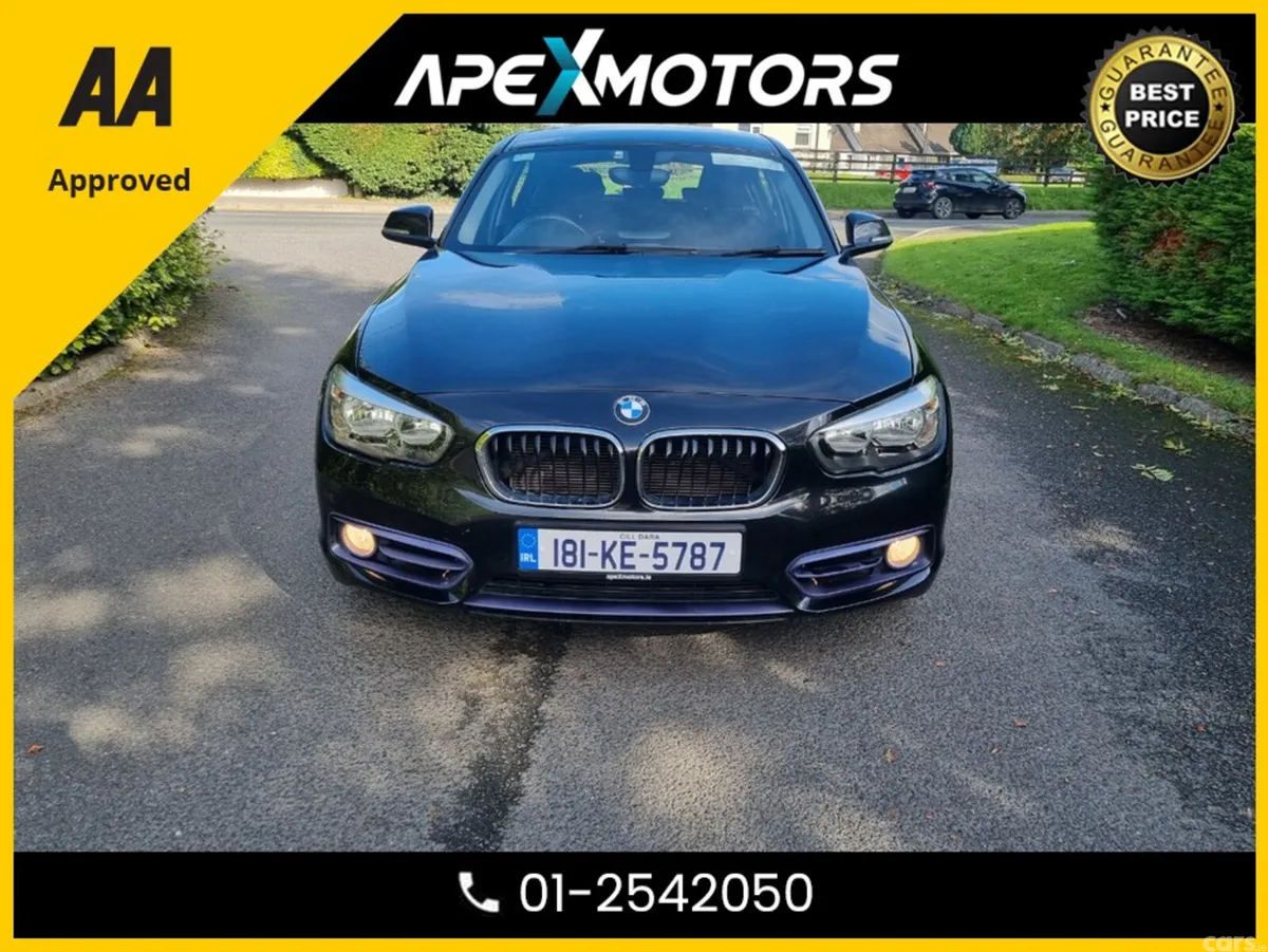 BMW 1-Series Hatchback, Diesel, 2018, Black