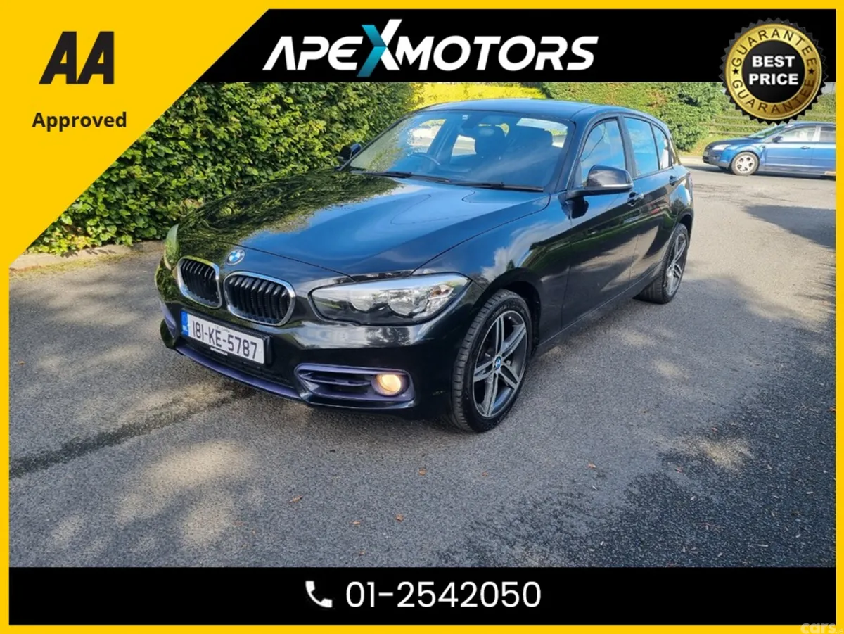 BMW 1-Series Hatchback, Diesel, 2018, Black