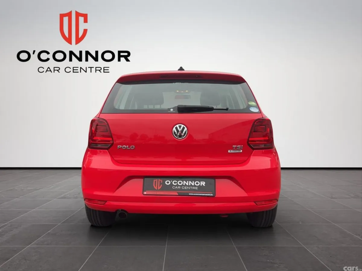 Volkswagen Polo Hatchback, Petrol, 2016, Red