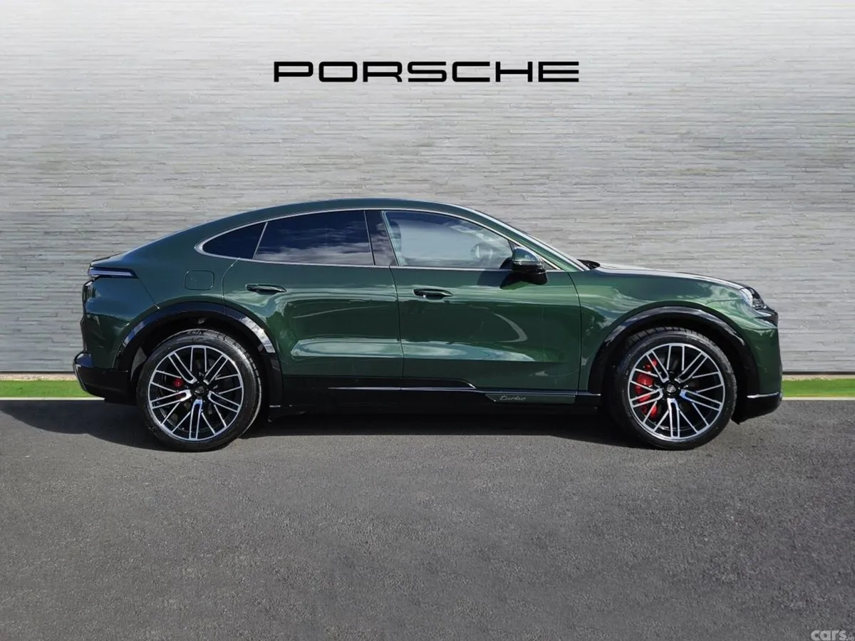 Porsche Cayenne Coupe, Electric, 2026, Green