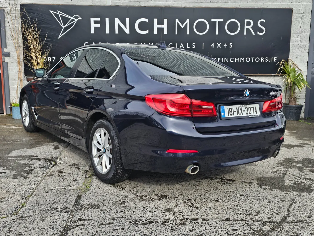 BMW 5-Series Saloon, Diesel, 2018, Blue
