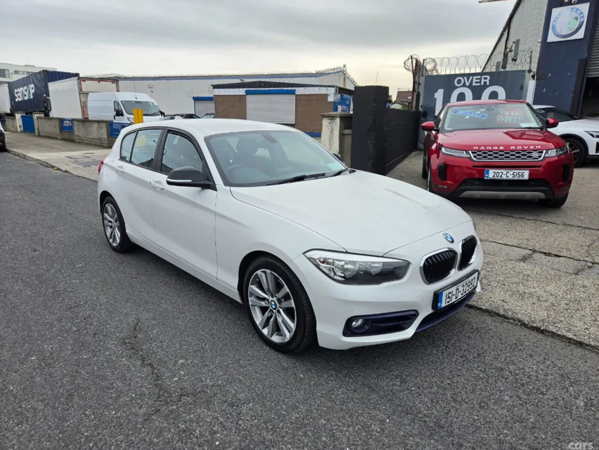 BMW 1-Series Hatchback, Diesel, 2015, White